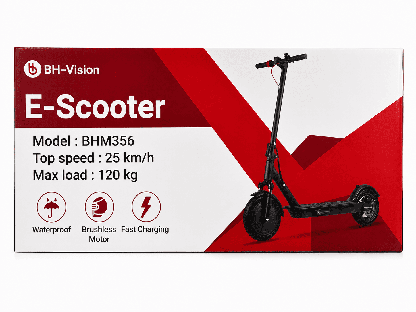 BH-Vision E-Scooter BHM356 | 25 km/h Foldable Electric Scooter