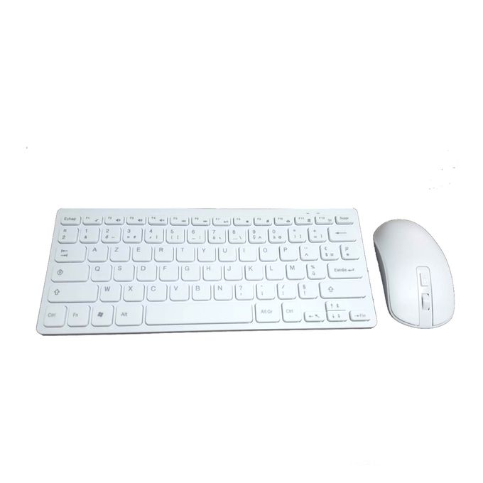 Mini Kit Clavier et Souris Sans Fil – Compatible TV Box / PC / Mac
