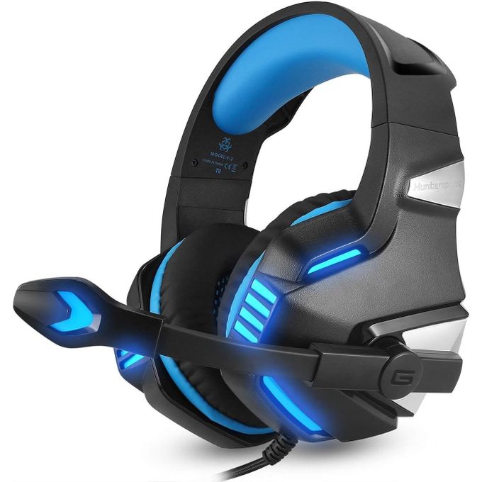 Casque GAMING Kotion Each G7500 avec Led Microphone pour Xbox , PS4 , Ordinateu
