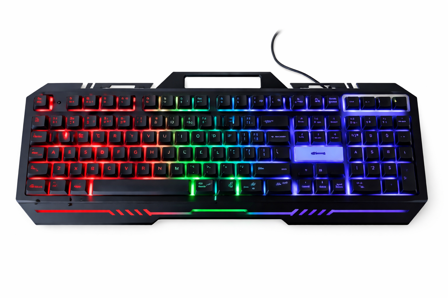 Clavier Gaming Glow Extrom KB-901 – Rétroéclairé, Performance Gaming