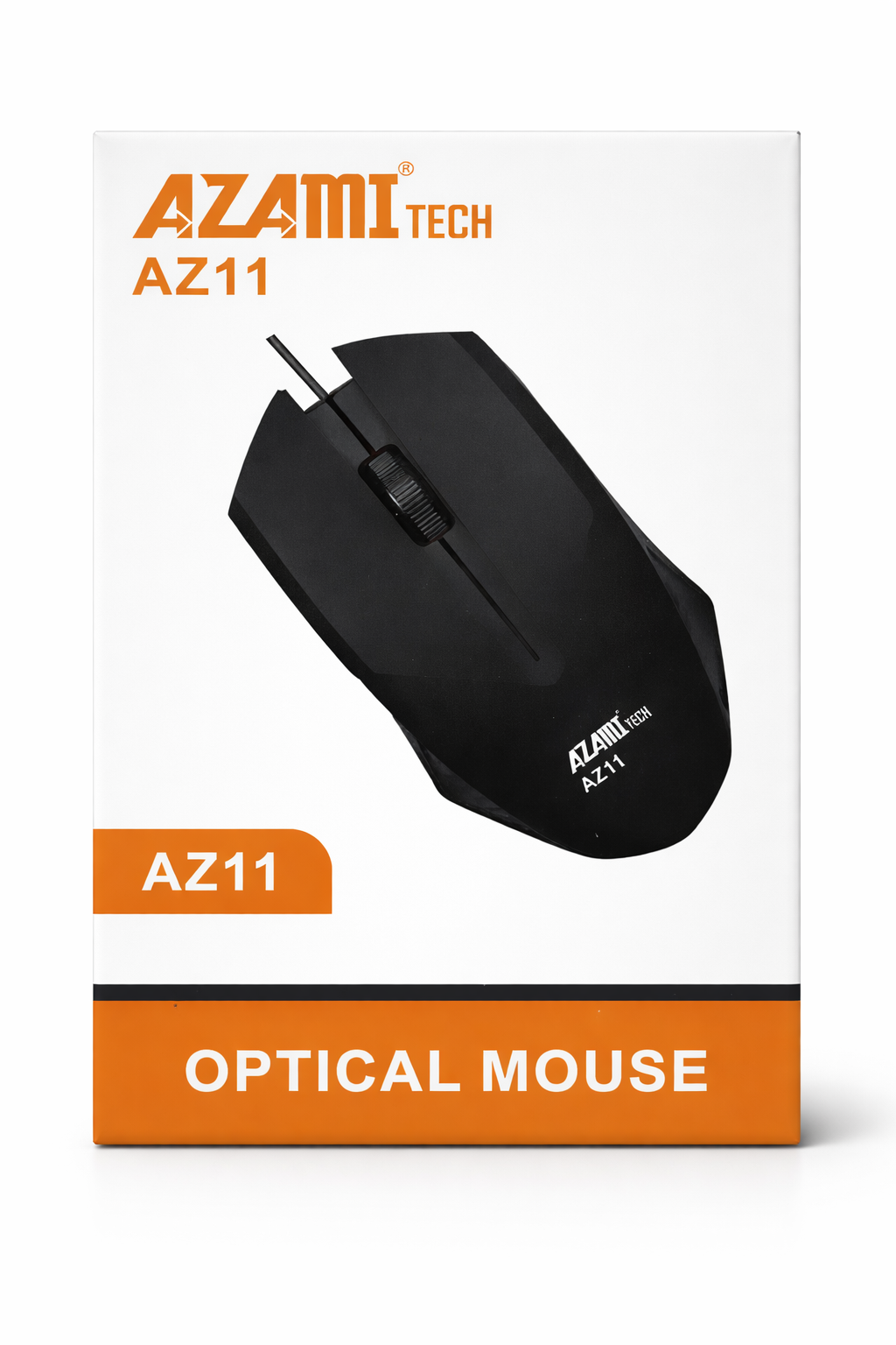 Azami Tech Souris optique USB AZ11 pour ordinateur PC