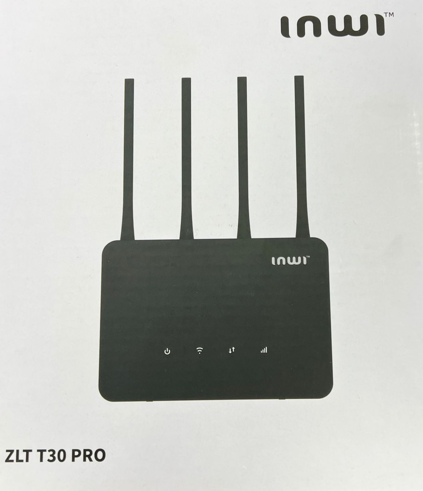 Routeur Inwi ZLT T30 PRO Noir Avec Batterie.